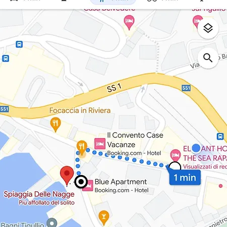 Elegant House By The Sea - 50 Meters From The ,near Portofino Apartmán Rapallo