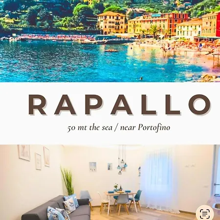 Elegant House By The Sea - 50 Meters From The ,near Portofino Rapallo
